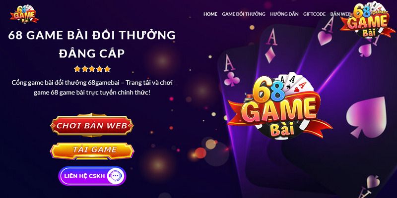 Tổng quan về thương hiệu game bài đổi thưởng 68gamebai